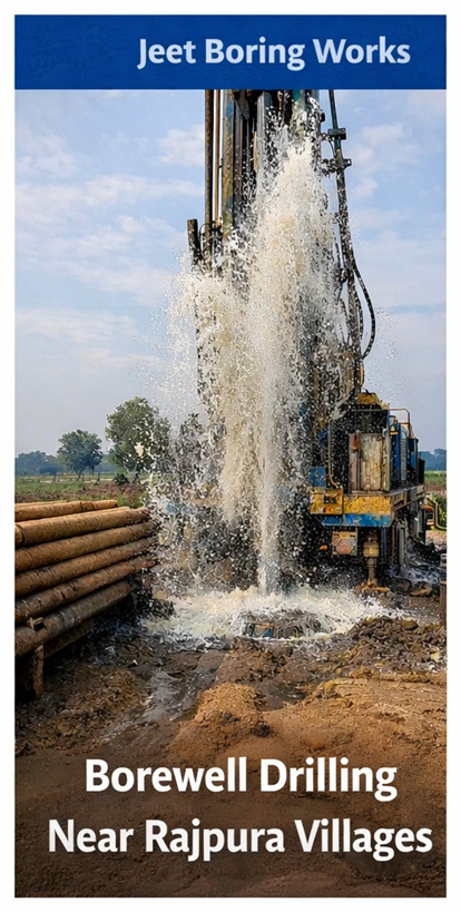 Borewell Drilling near Rajpura Villages