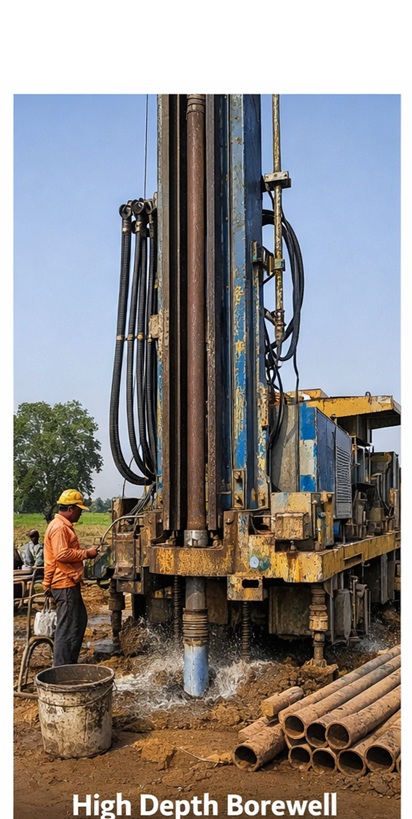 High Depth Borewell Contractor Rajpura