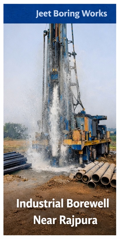 Industrial Borewell near Rajpura